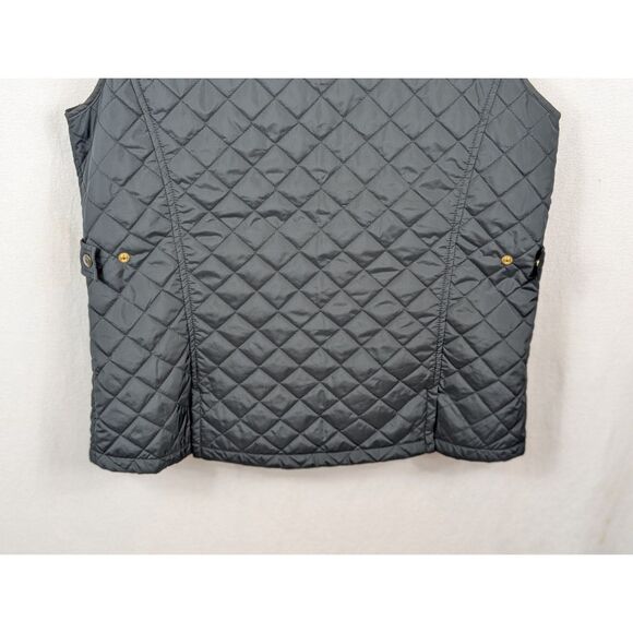 Peter Millar Essex Quilted Vest Navy Blue Women's Size XL - Picture 12 of 14